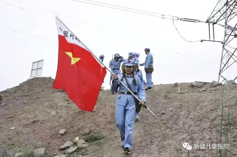 圖4-3模擬紅軍行軍