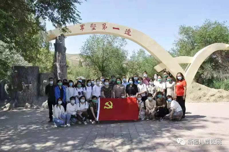圖3-2黨員們抵達石河子軍墾第一連